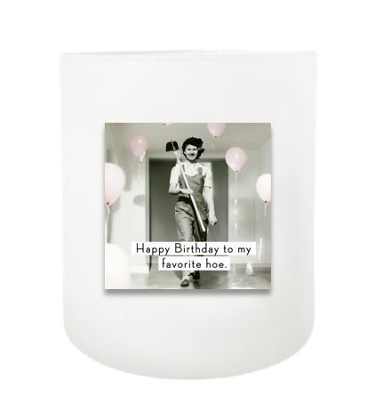 Favorite Hoe Hand Poured Soy Candle | Furbish & Fire Candle Co.