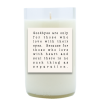 Goodbyes Hand Poured Soy Candle | Furbish & Fire Candle Co.
