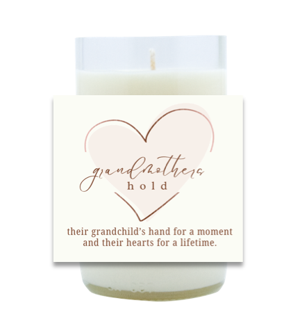 Grandmothers Hold Poured Soy Candle | Furbish & Fire Candle Co.