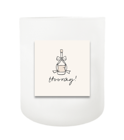Hooray Hand Poured Soy Candle | Furbish & Fire Candle Co.