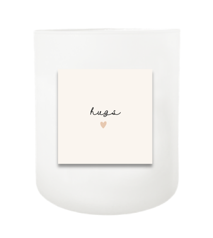 Hugs Hand Poured Soy Candle | Furbish & Fire Candle Co.