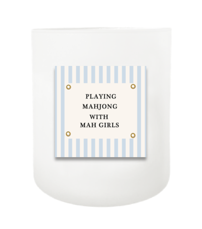 Mahjong With Mac Girls Hand Poured Soy Candle | Furbish & Fire Candle Co.