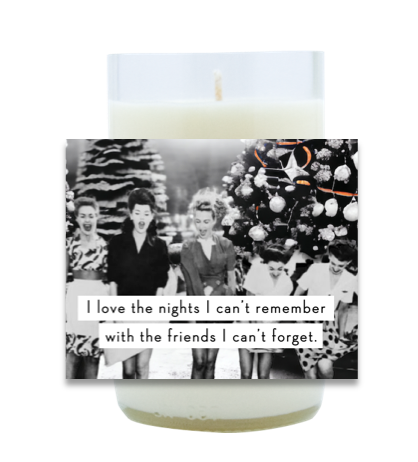 Nights I Can't Remember Hand Poured Soy Candle | Furbish & Fire Candle Co.