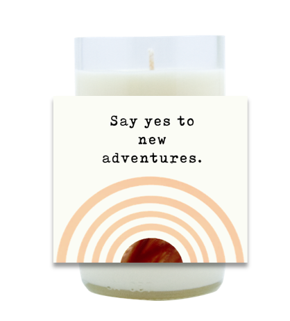 Say Yes Hand Poured Soy Candle | Furbish & Fire Candle Co.