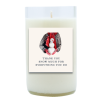 Snowman Thank You Hand Poured Soy Candle | Furbish & Fire Candle Co.