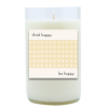 Think Happy Be Happy Hand Poured Soy Candle | Furbish & Fire Candle Co.