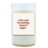 Wine and Friendship Hand Poured Soy Candle | Furbish & Fire Candle Co.