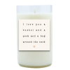 A Bushel and a Peck Hand Poured Soy Candle | Furbish & Fire Candle Co.