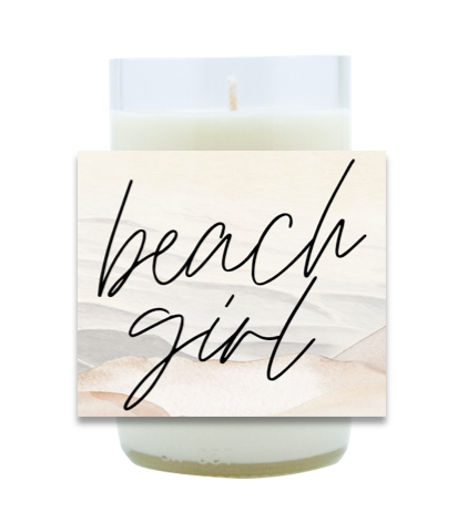 Beach Girl Hand-Poured Soy Candle | Furbish & Fire Candle Co.