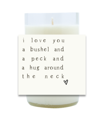 A Bushel and a Peck Hand Poured Soy Candle | Furbish & Fire Candle Co.