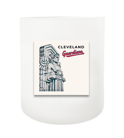 Cleveland Guardians Hand Poured Soy Candle | Furbish & Fire Candle Co.
