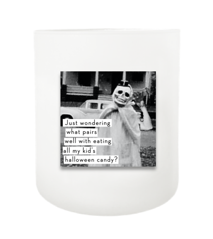 Kid's Halloween Candy Hand Poured Soy Candle | Furbish & Fire Candle Co.