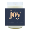 Joy To You and Yours Hand Poured Soy Candle | Furbish & Fire Candle Co.