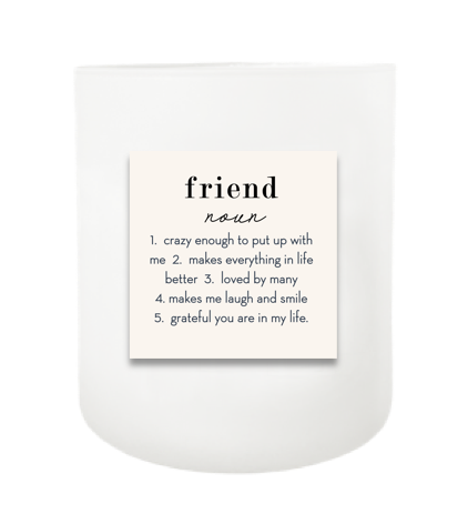 Friend Wine Hand Poured Soy Candle | Furbish & Fire Candle Co.