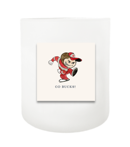 Go Bucks Hand Poured Soy Candle | Furbish & Fire Candle Co.