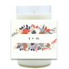 Floral Hand Poured Soy Candle | Furbish & Fire Candle Co.