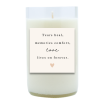 Love Lives On Hand Poured Soy Candle | Furbish & Fire Candle Co.