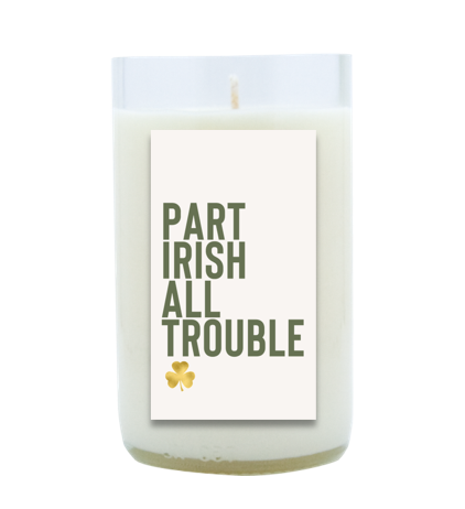 Part Irish Hand Poured Soy Candle | Furbish & Fire Candle Co.