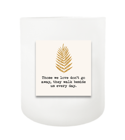 Walk Beside Us Hand Poured Soy Candle | Furbish & Fire Candle Co.