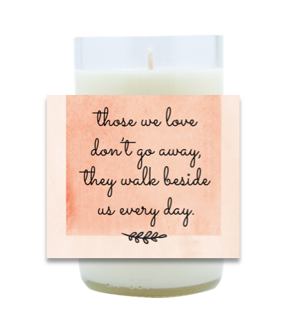 Walk Beside Us Hand Poured Soy Candle | Furbish & Fire Candle Co.