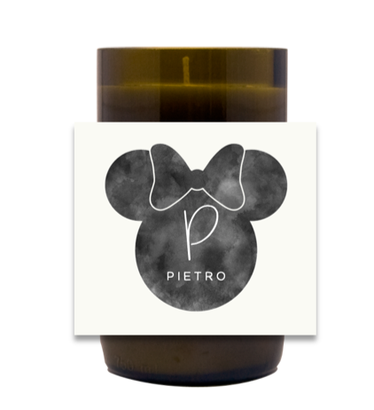 Minnie Mouse Hand Poured Soy Candle | Furbish & Fire Candle Co.