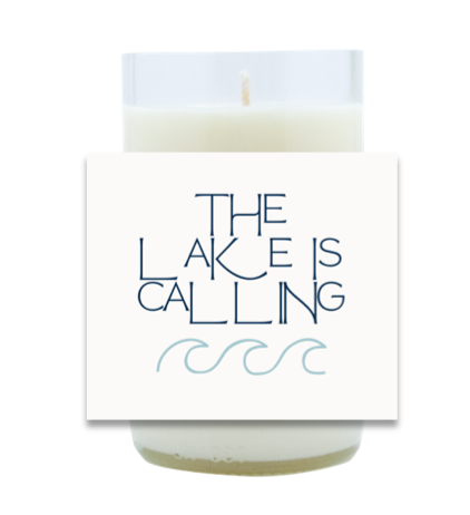 The Lake is Calling Hand Poured Soy Candle | Furbish & Fire Candle Co.