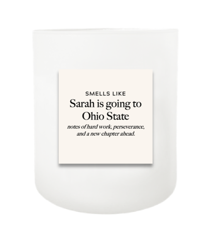 Smells Like College Hand Poured Soy Candle | Furbish & Fire Candle Co.