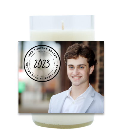 High School Grad Hand Poured Soy Candle | Furbish & Fire Candle Co.
