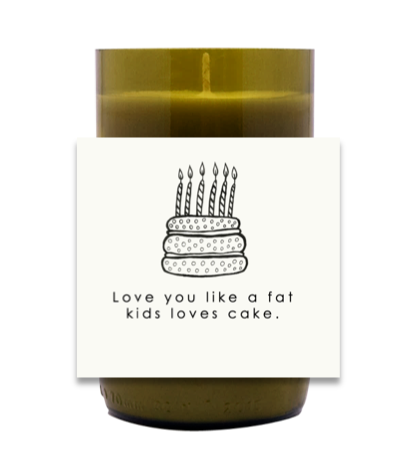 Fat Kid Hand Poured Soy Candle | Furbish & Fire Candle Co.