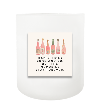 Happy Times Hand Poured Soy Candle | Furbish & Fire Candle Co.