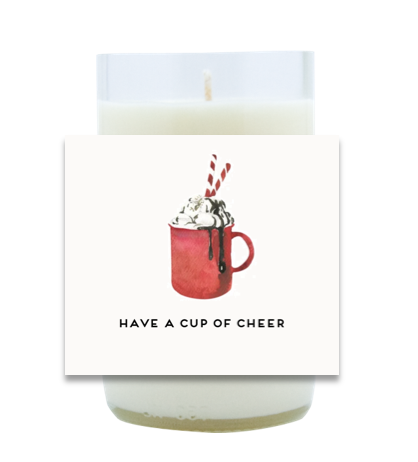 Cup of Cheer Hand Poured Soy Candle | Furbish & Fire Candle Co.