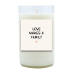 Love Makes a Family Hand Poured Soy Candle | Furbish & Fire Candle Co.