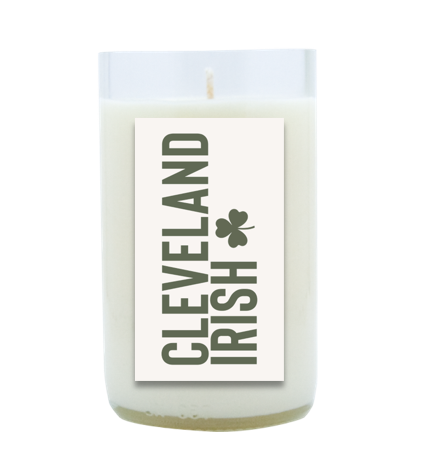 Cleveland Irish Hand Poured Soy Candle | Furbish & Fire Candle Co.