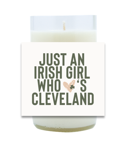 Irish Girl Hand Poured Soy Candle | Furbish & Fire Candle Co.