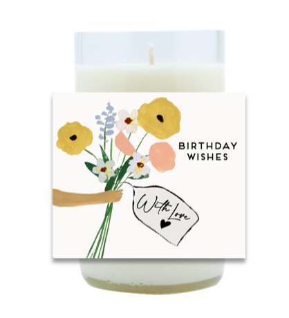 Birthday Bouquet Hand Poured Soy Candle | Furbish & Fire Candle Co.