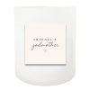 Name It Your Way Hand Poured Soy Candle | Furbish & Fire Candle Co.