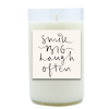 Smile Big, Laugh Often Hand Poured Soy Candle | Furbish & Fire Candle Co.