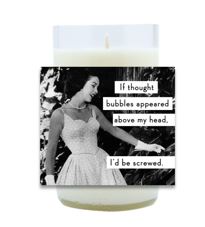 Thought Bubbles Hand Poured Soy Candle | Furbish & Fire Candle Co.