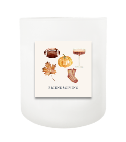 Friendsgiving Hand Poured Soy Candle | Furbish & Fire Candle Co.