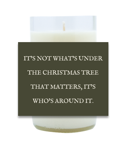 Around The Tree Hand Poured Soy Candle | Furbish & Fire Candle Co.