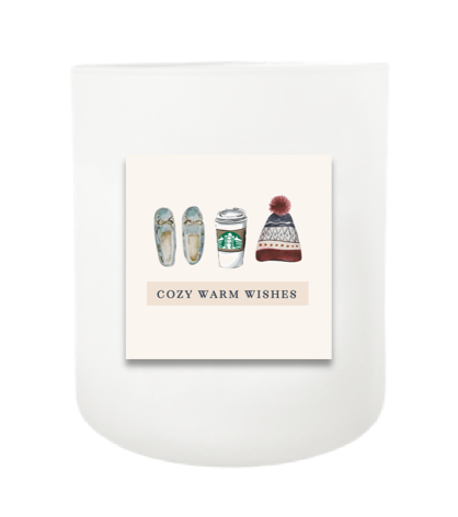 Cozy Warm Wishes Hand Poured Soy Candle | Furbish & Fire Candle Co.