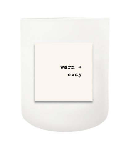 Warm and Cozy Hand Poured Soy Candle | Furbish & Fire Candle Co.