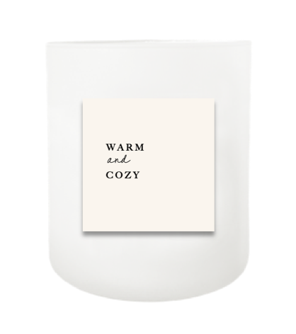 Warm and Cozy Hand Poured Soy Candle | Furbish & Fire Candle Co.