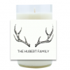 Antlers Hand Poured Soy Candle | Furbish & Fire Candle Co.