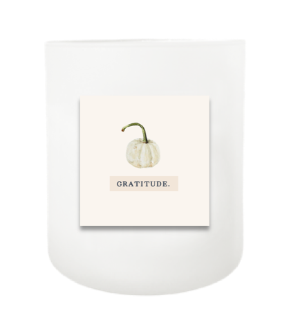 Gratitude Hand Poured Soy Candle | Furbish & Fire Candle Co.