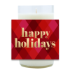 Plaid Merry Hand Poured Soy Candle | Furbish & Fire Candle Co.