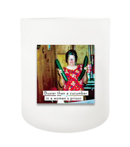 Cucumber Hand Poured Soy Candle | Furbish & Fire Candle Co.