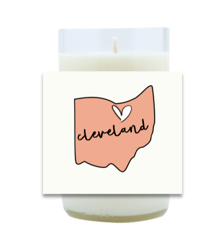 State Love Hand Poured Soy Candle | Furbish & Fire Candle Co.