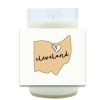 State Love Hand Poured Soy Candle | Furbish & Fire Candle Co.