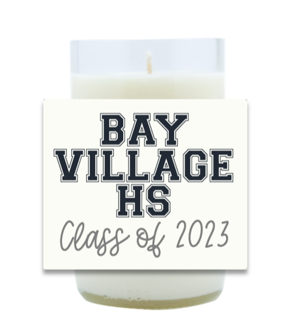 Bay Village HS Hand Poured Soy Candle | Furbish & Fire Candle Co.